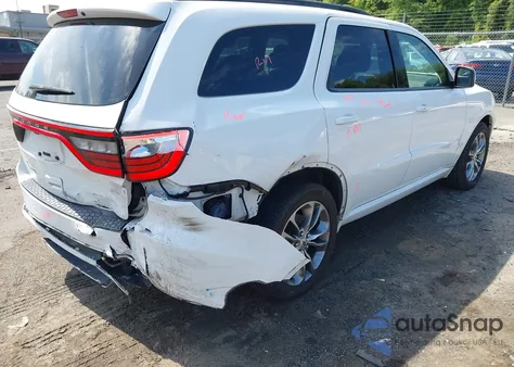 2020 Dodge Durango Gt Plus Awd from USA, damaged, VIN 1C4RDJDG0LC187557